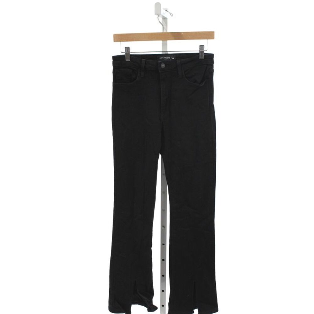 Just Black Denim Womens Black Flared Jeans Size 28